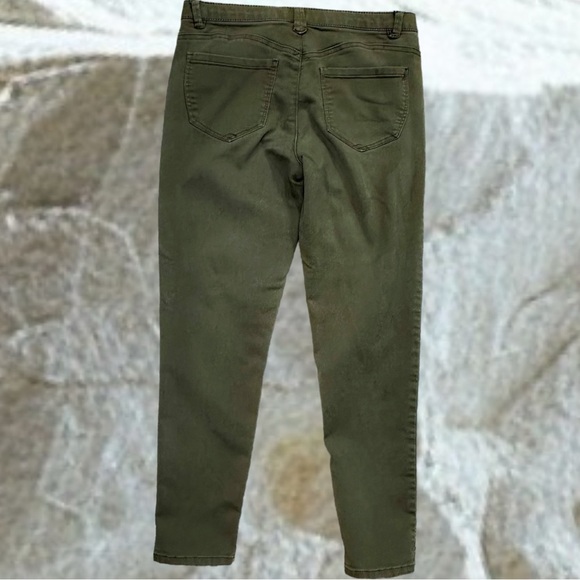 Democracy Warm Taupe / Light Olive “Ab”Solution Skinny Jeans Size 4 - Picture 8 of 12